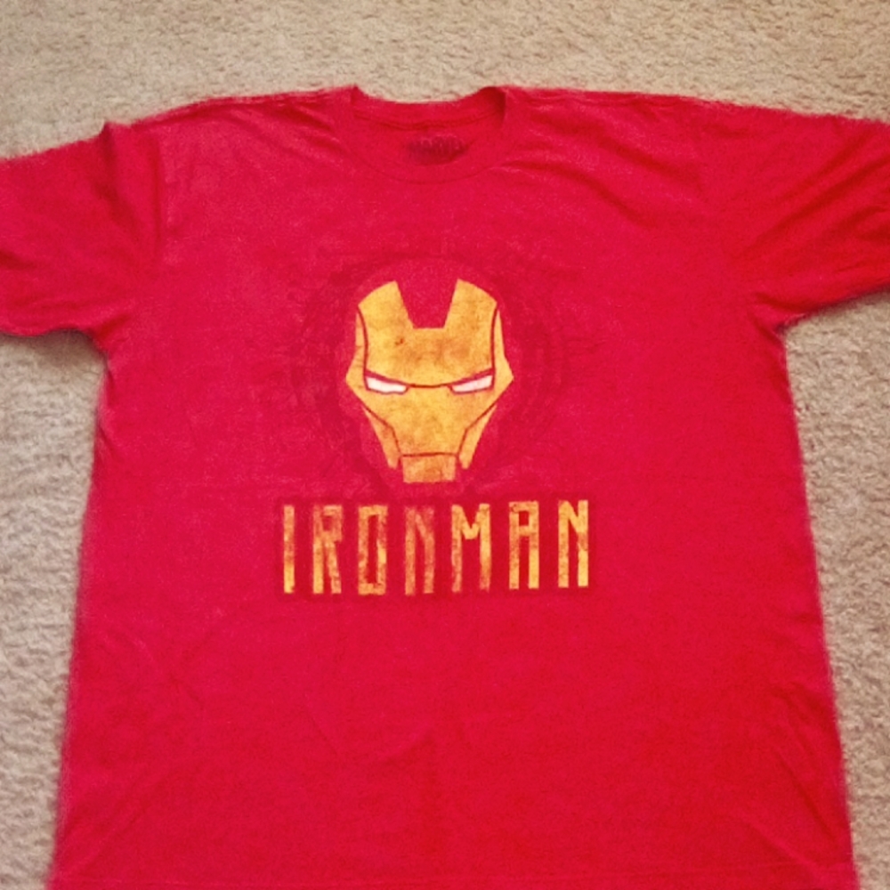 Marvel Iron Man Pulled Over y2k Cartoon  T-shirt